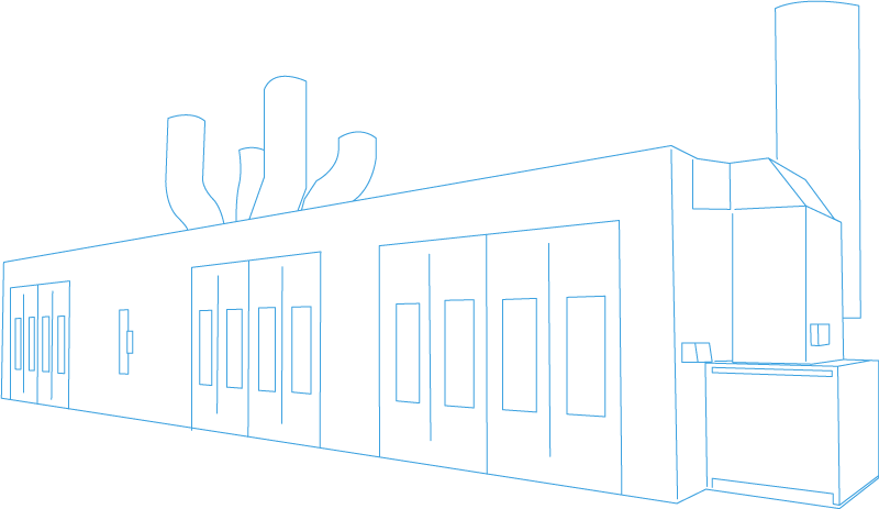 Sketch of Valence Surface Technologies Garden Grove location